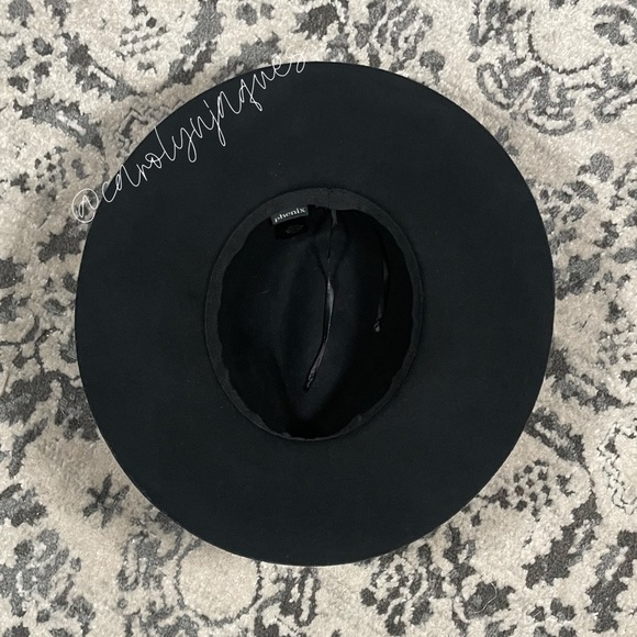 Phenix Wool Wide Brim Wool Felt Fedora - Picture 4 of 5